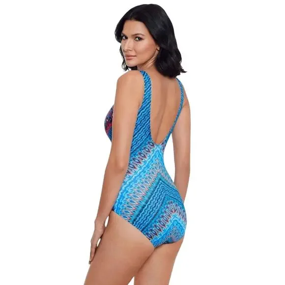 Miraclesuit Escape Casablanca Womens Swimsuit One Piece Slimming Padded Wire 12